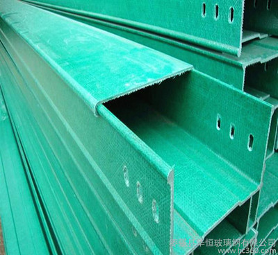 玻璃鋼電纜橋線槽FRP電纜溝槽電纜托盒玻璃纖維復合材料電纜架】價格_廠家 .